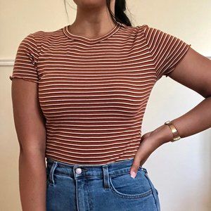 Striped TShirt Bodysuit